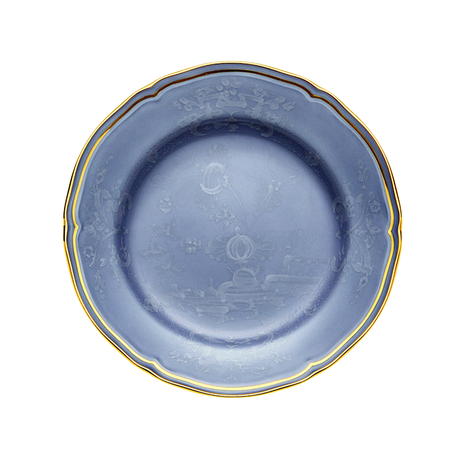 2 BREAD PLATES PERVINCA Oriente Italiano