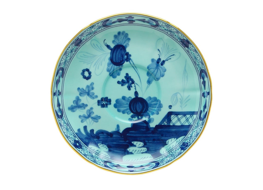 Oriente Italiano Coffee Saucer in Iris