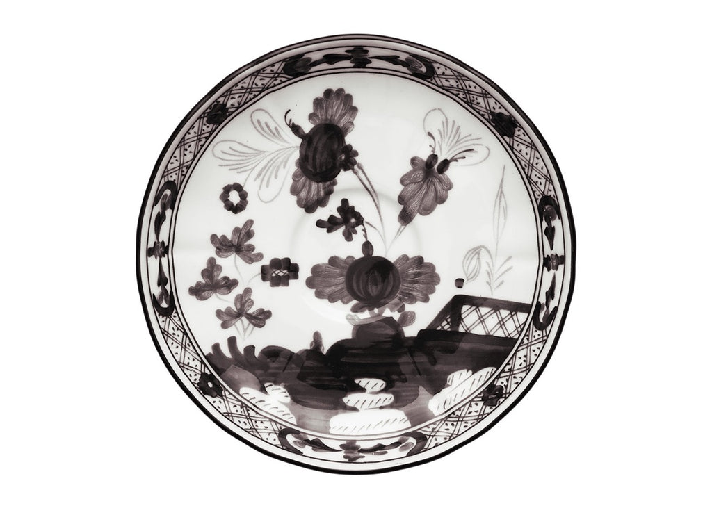 Oriente Italiano Tea Saucer in Albus