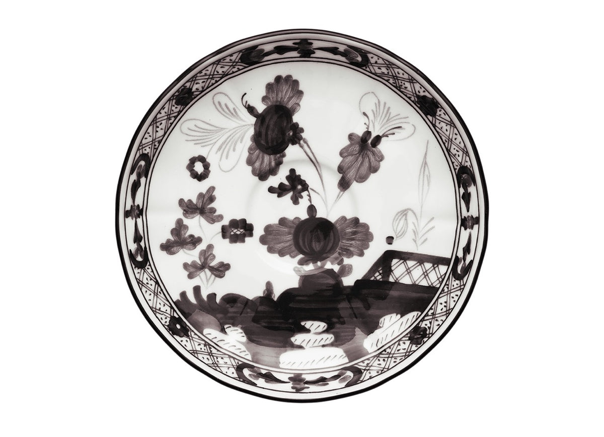 Oriente Italiano Tea Saucer in Albus