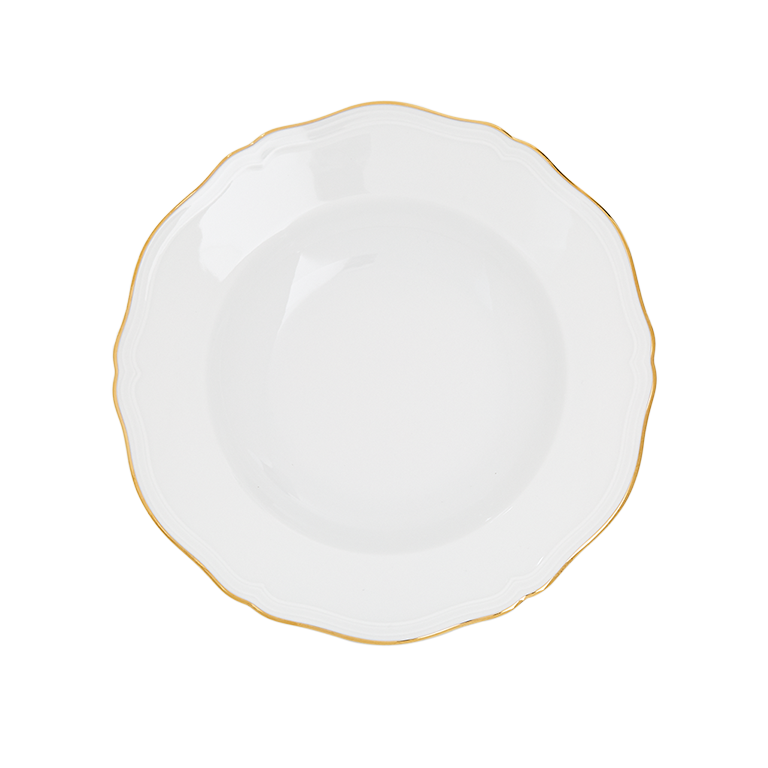 Soup Plate Corona Oro (Set of 6)