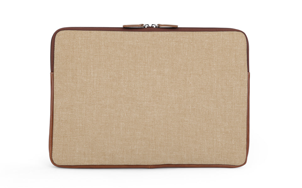 Buchanan 15'' Laptop Case - Leather Patch