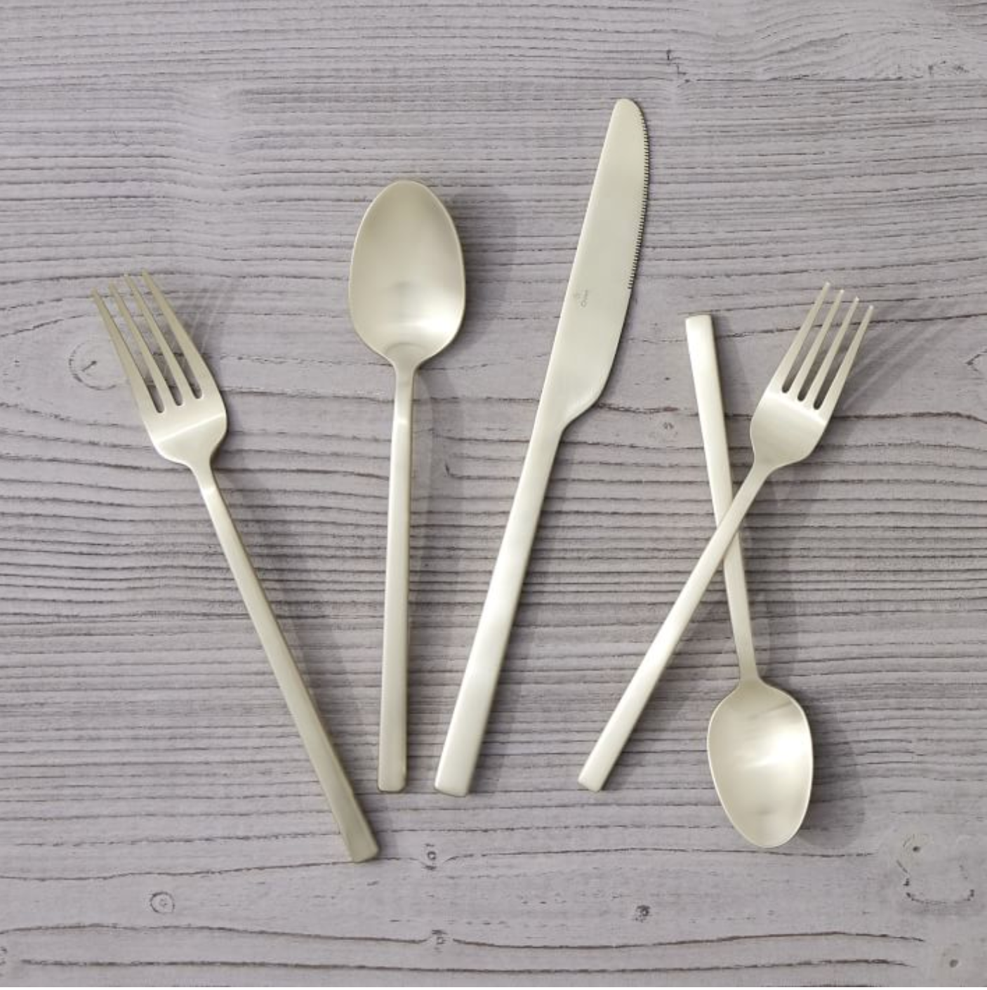 Briggs Flatware Sets - Champagne Satin