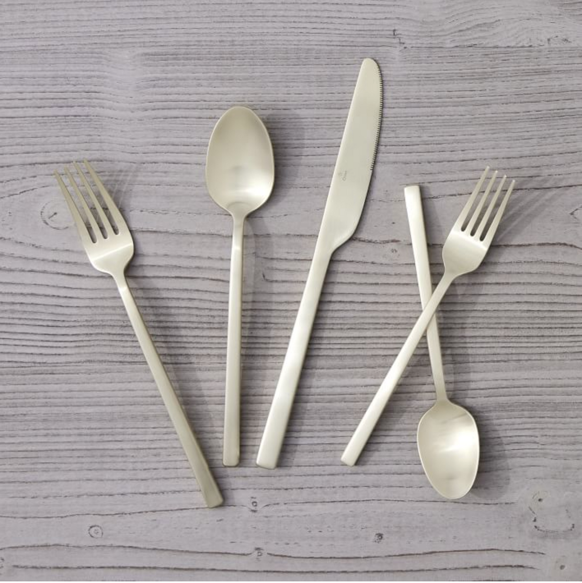 Briggs Flatware Sets - Champagne Satin