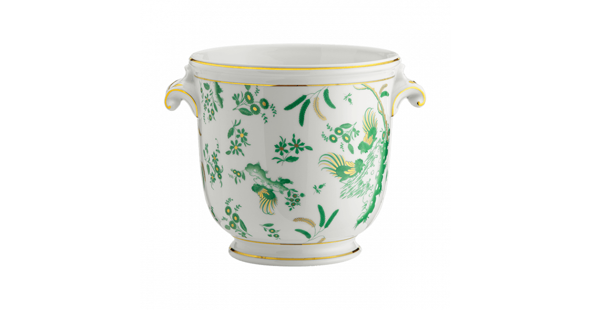 Vase Oro Di Doccia Giada