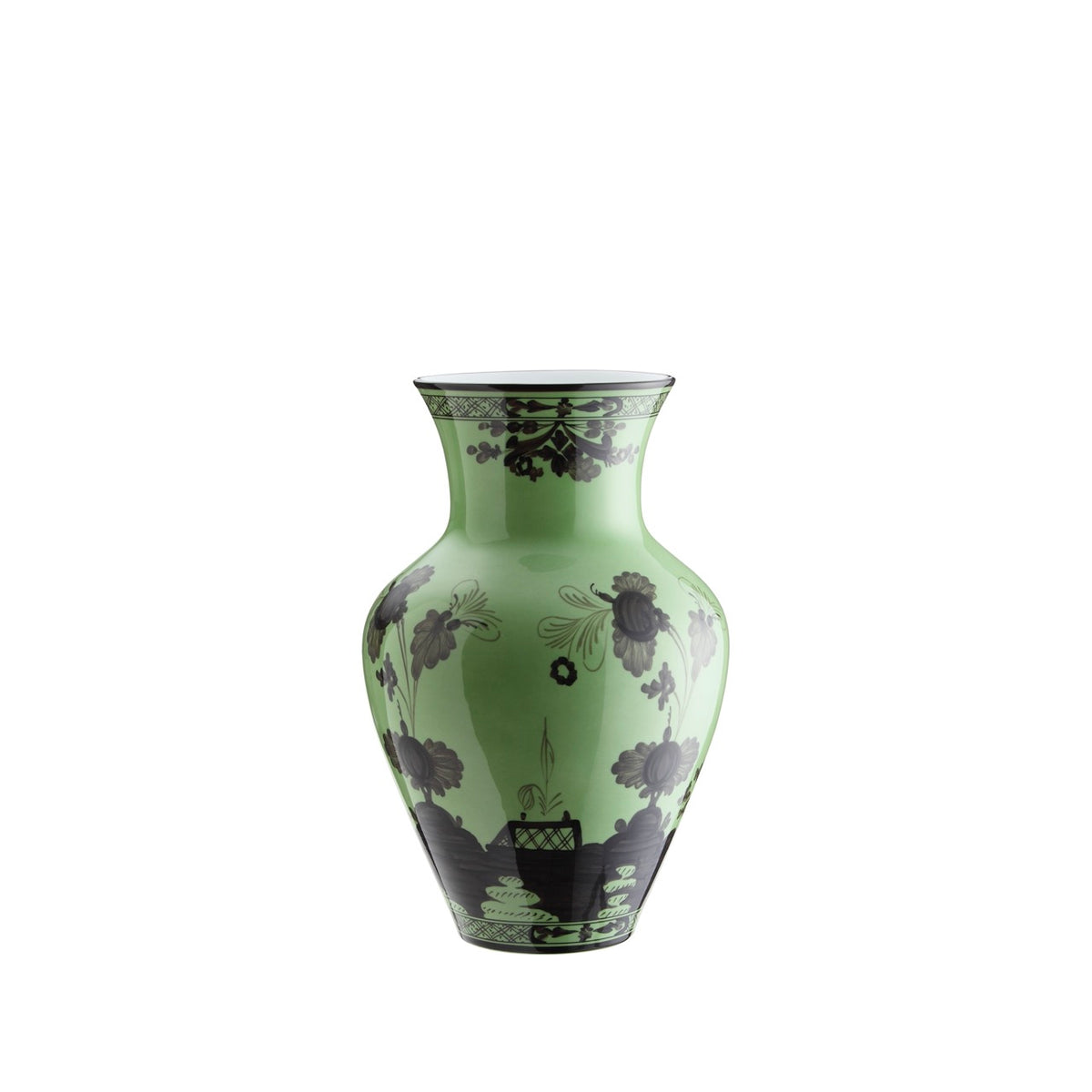 Oriente Italiano Large Ming Vase in Bario