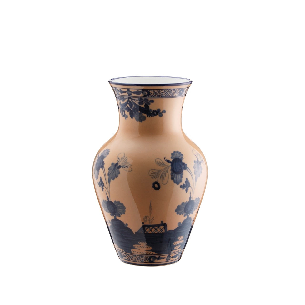 Oriente Italiano Large Ming Vase in Cipria