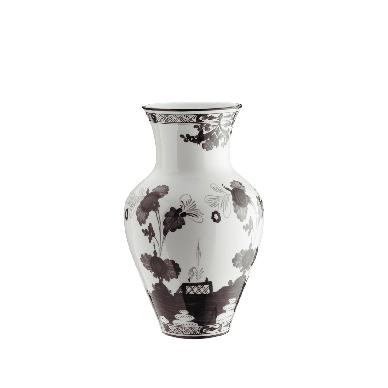 Oriente Italiano Ming Vase in Albus