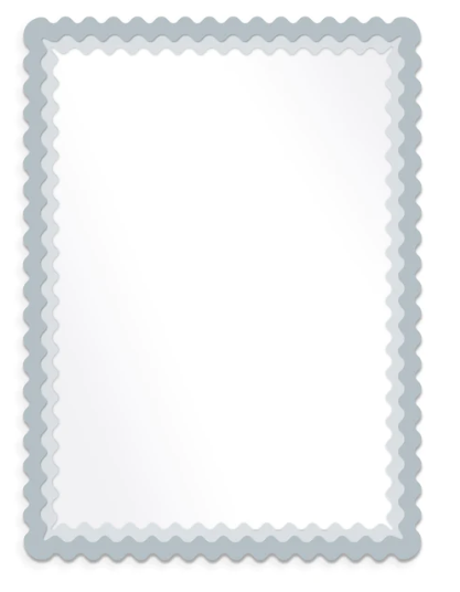 Carnival Chaos Rectangle Fleur x Chairish, Finish: Parma Gray