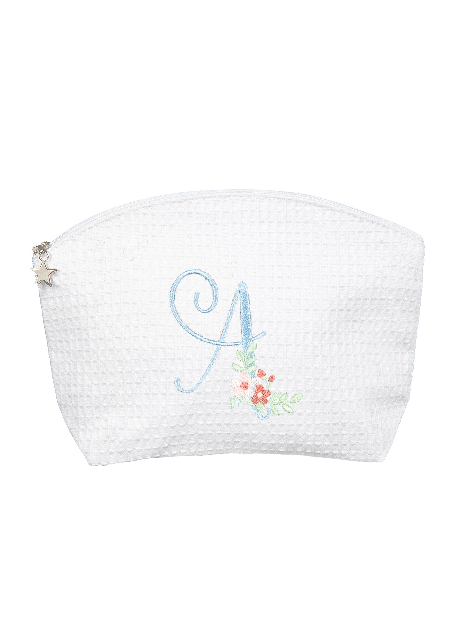 Cosmetic Waffle Weave Bag, Personalized