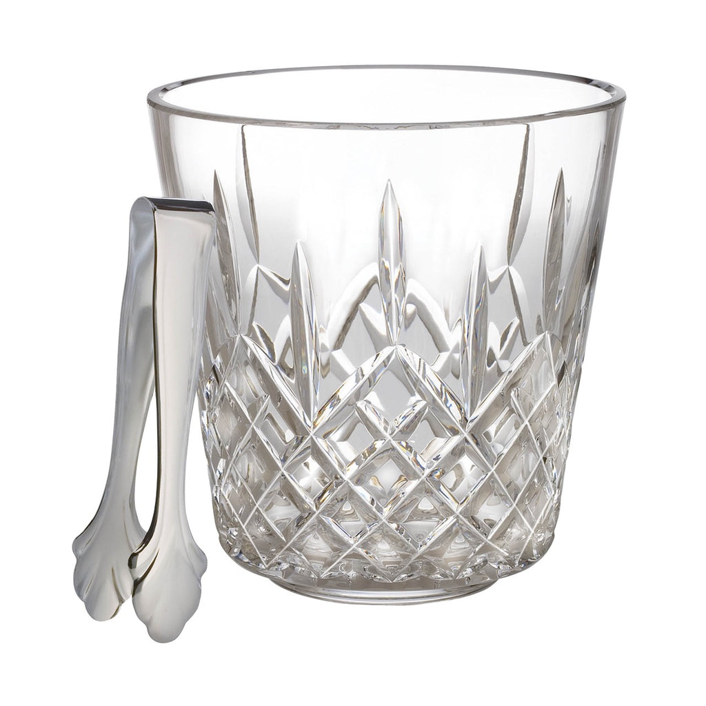 Lismore Ice Bucket 7.5", with Tongs