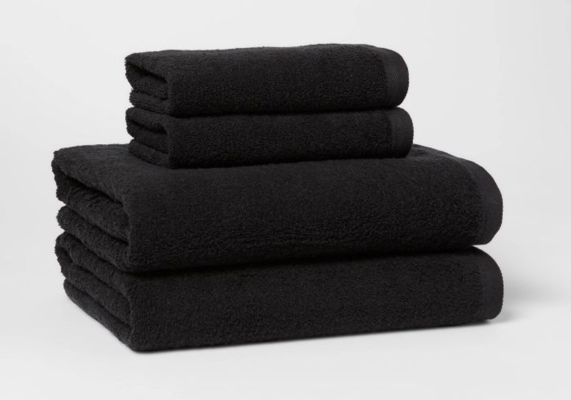 4pc Antimicrobial Bath Towel/Hand Towel Set - Room Essentials™