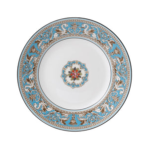 Florentine Turquoise Accent Salad Plate 9"