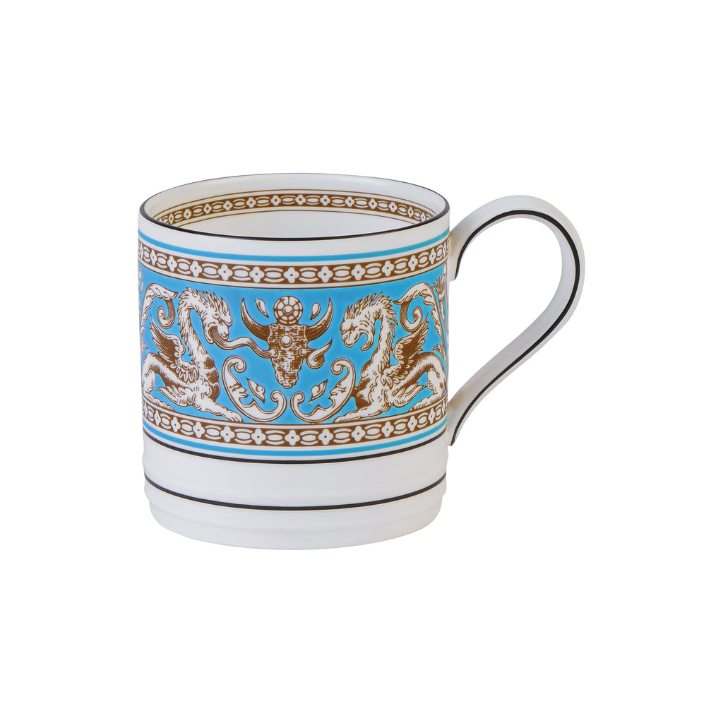 Florentine Turquoise Mug