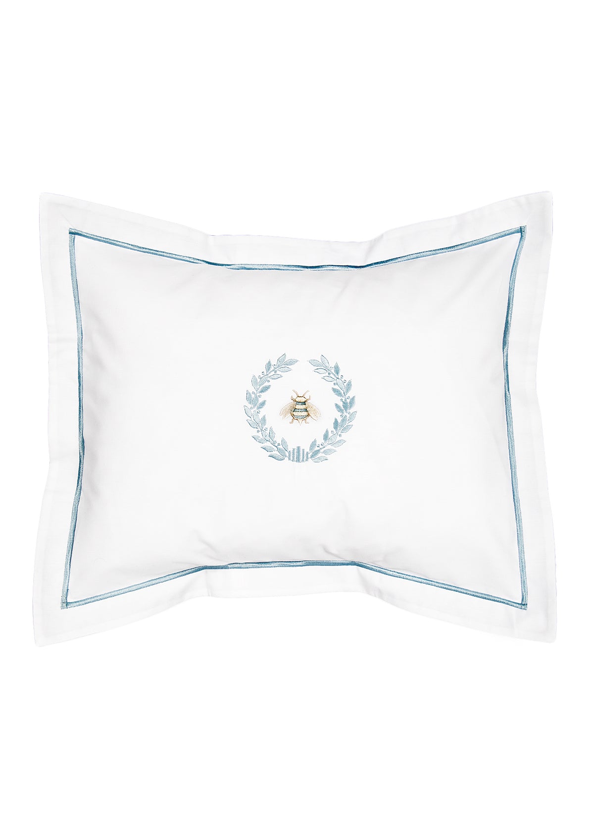 Cotton Percale Boudoir Pillow Cover