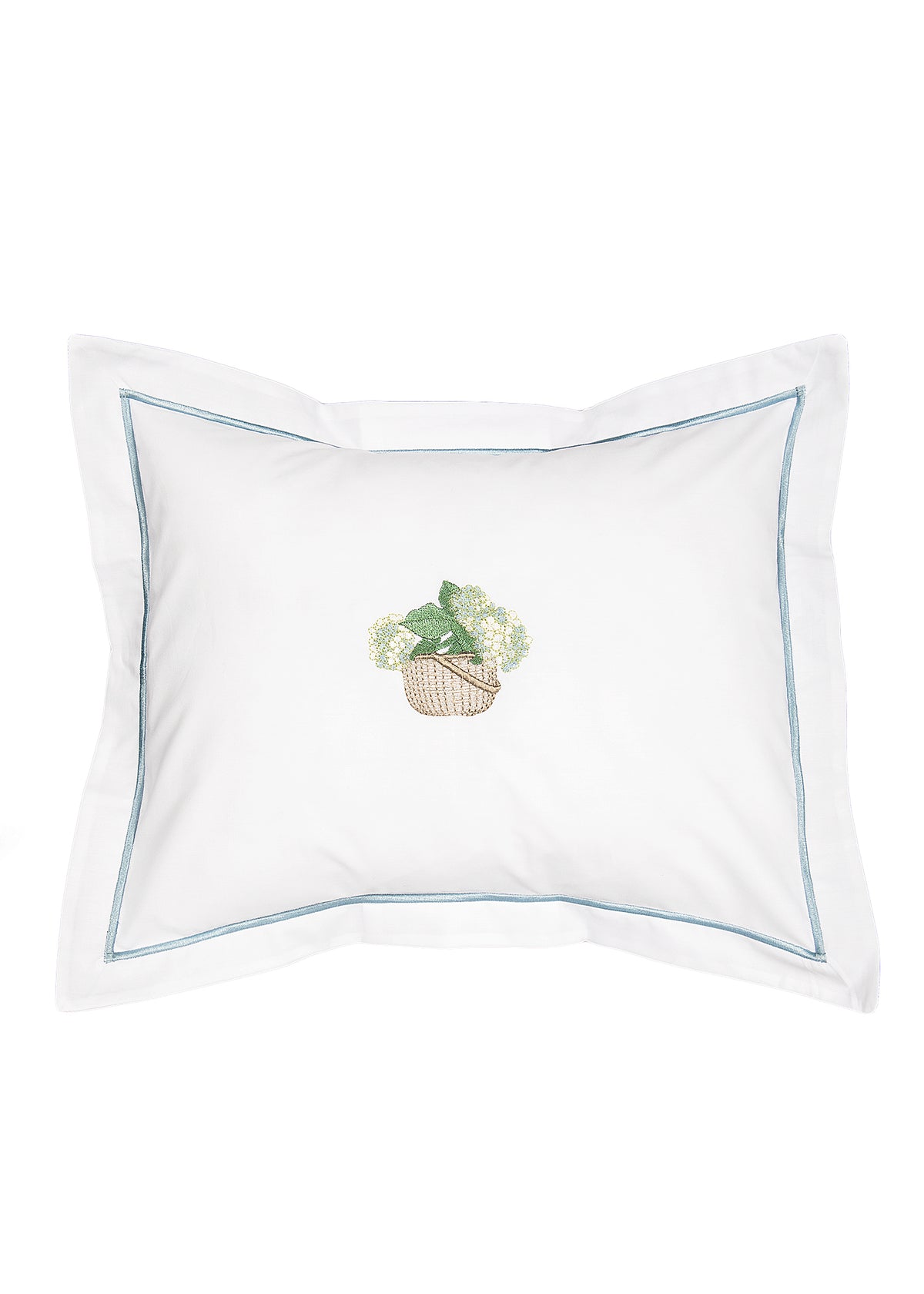 Cotton Percale Boudoir Pillow Cover