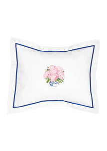 Cotton Percale Boudoir Pillow Cover