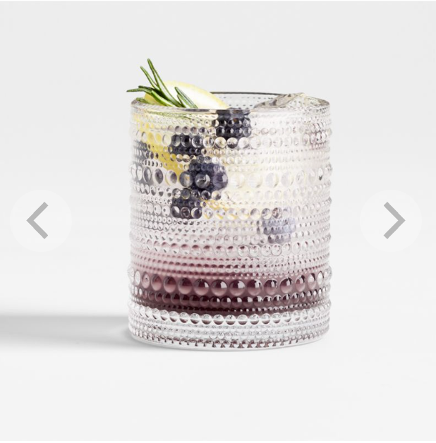 Alma Clear Double Old-Fashioned Glass