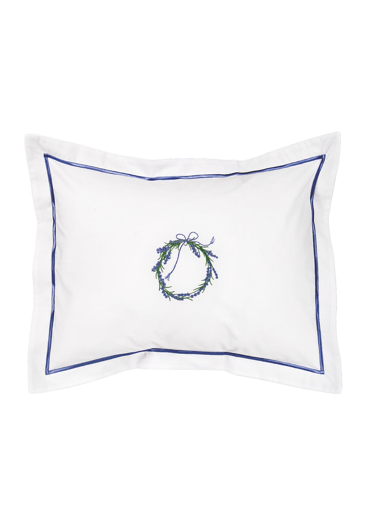 Cotton Percale Boudoir Pillow Cover