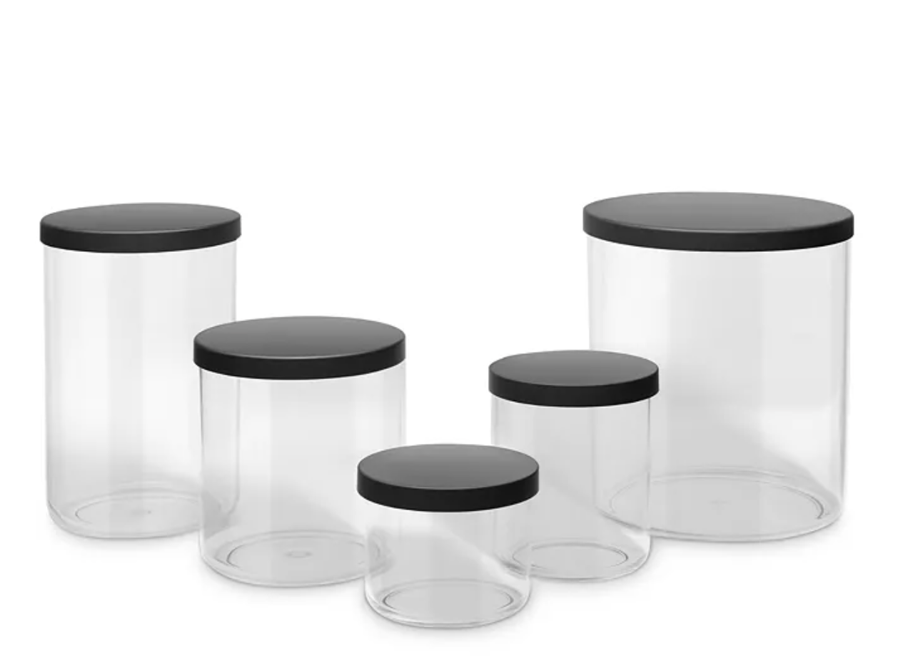 Black Neat Method Canister Collection