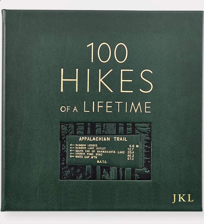 100 Hikes of a Lifetime Book - Wedding Registry