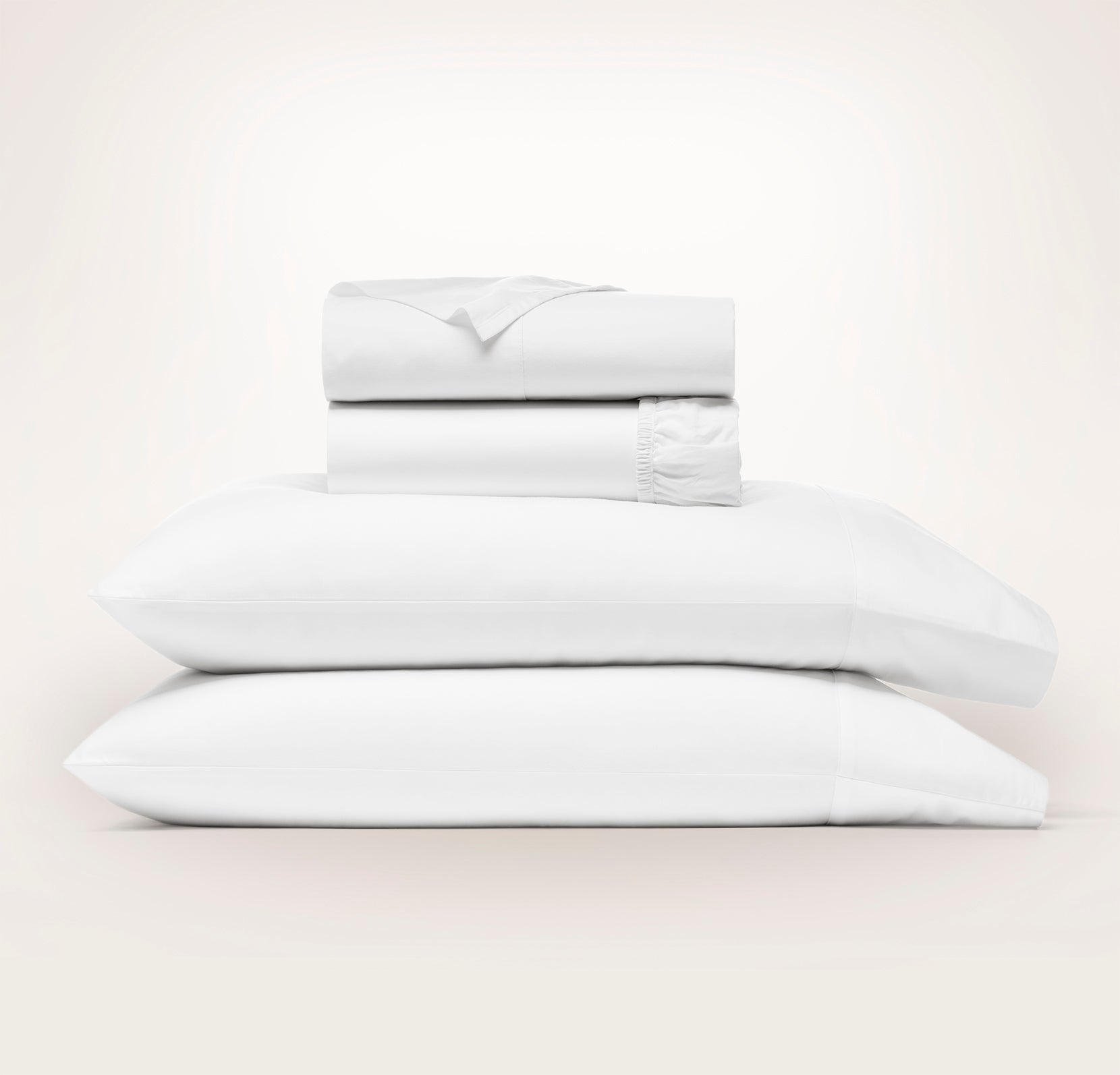 Signature Hemmed Sheet Set - Queen - White