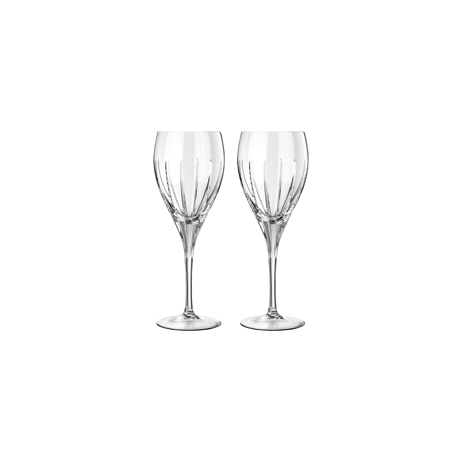 Set of 2 water crystal glasses Iriana