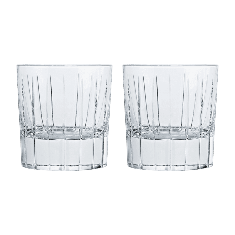 Crystal Old Fashioned Glass/Tumbler - Set of 2