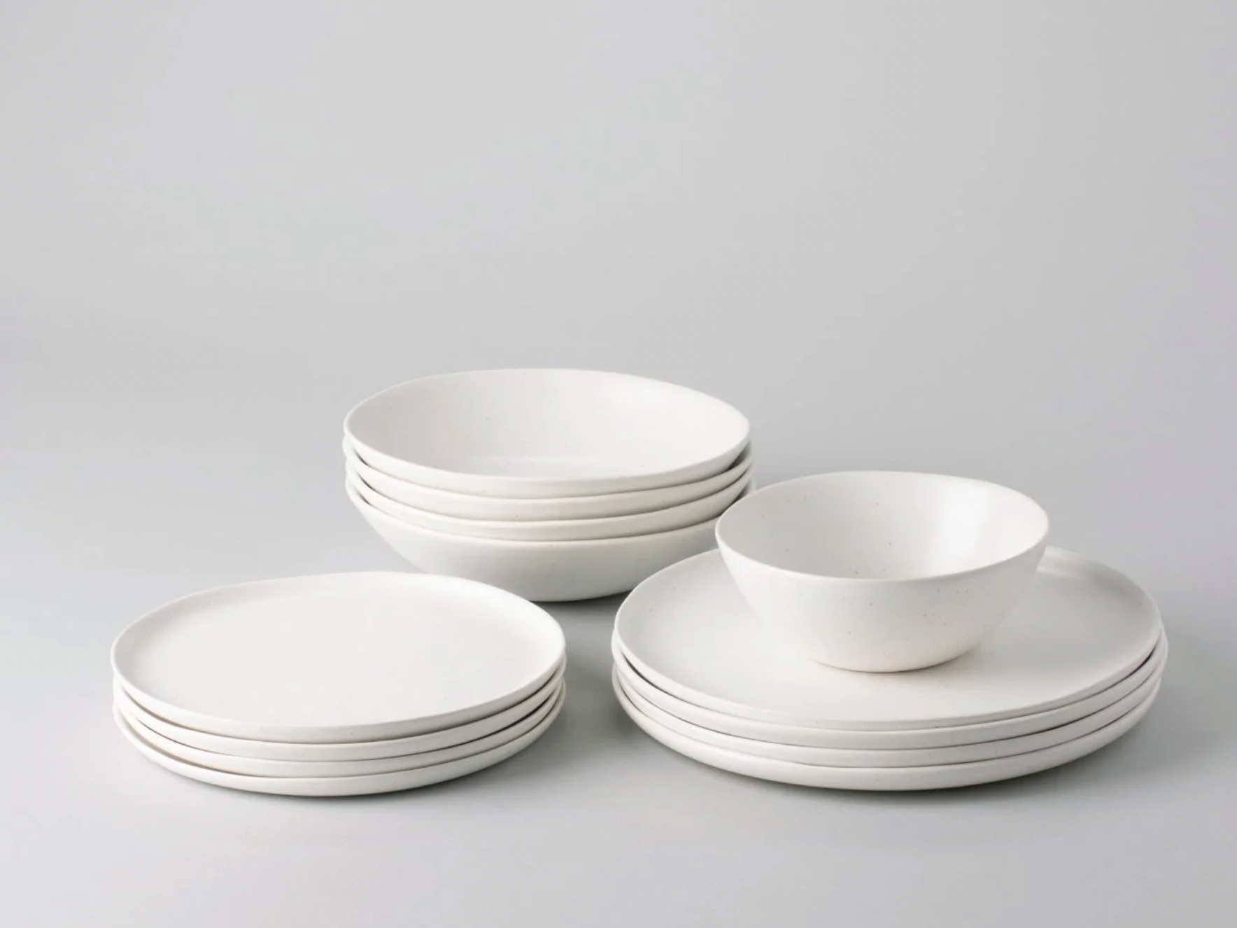 Base Dinnerware Set - White