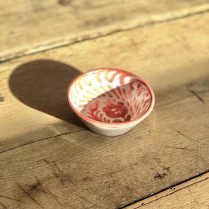 Casa Coral Mini Bowl with Hand-painted Designs