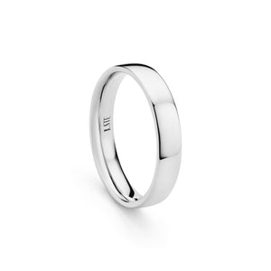 Not Your Dad's Ring in 18K White Gold, 4mm