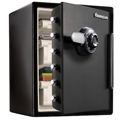 SentrySafe 2.05-cu ft Fireproof and Waterproof Floor Safe with Combination Lock