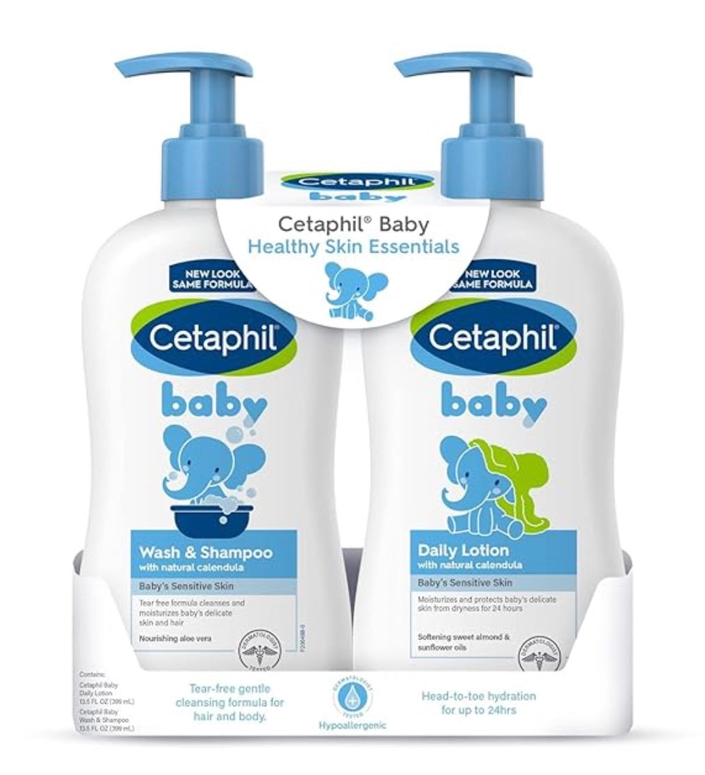 Cetaphil Baby Wash and Body Lotion