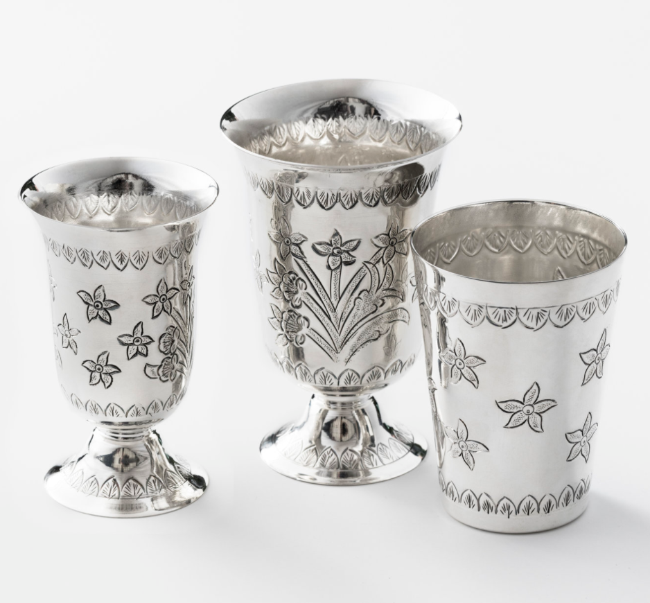 Agra Floral Cups