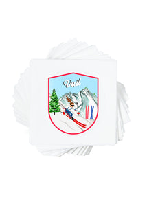 Personalized Crest Cocktail Napkins