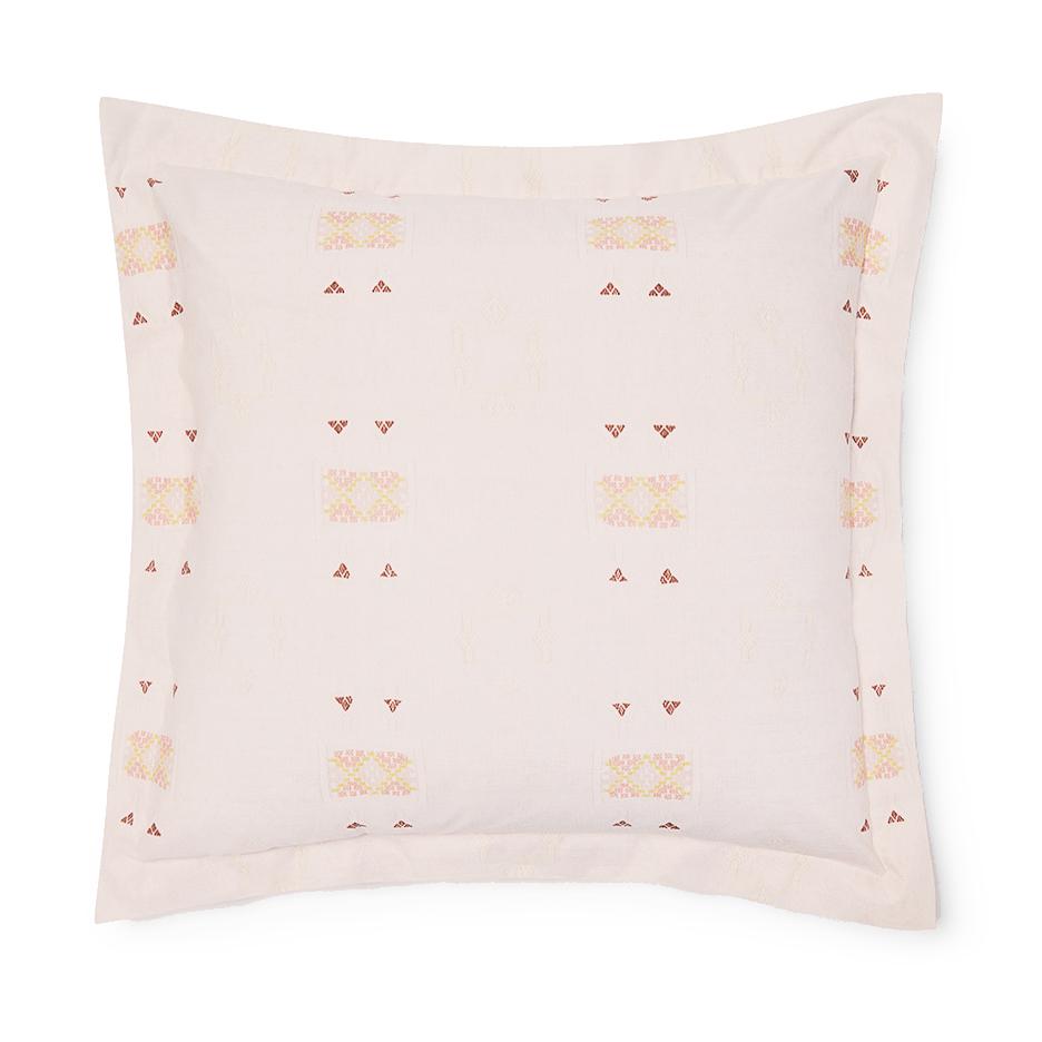 Blush Cactus Silk Pillowcases and Shams