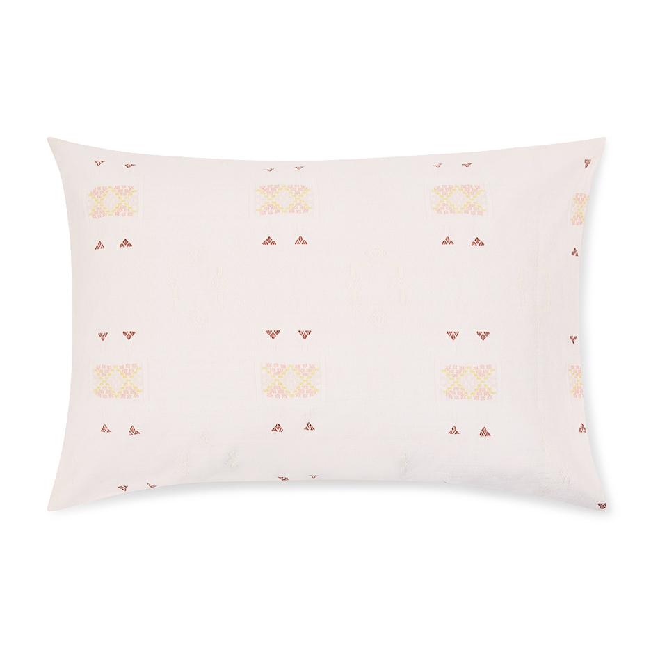 Blush Cactus Silk Pillowcases and Shams