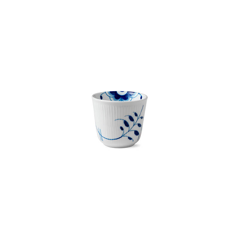 Blue Fluted Mega Thermal Cup 8.5 oz