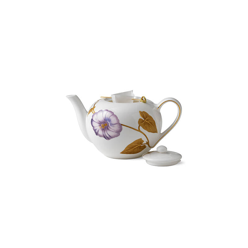 Flora Tea Pot 1.35 qt Morning Glory