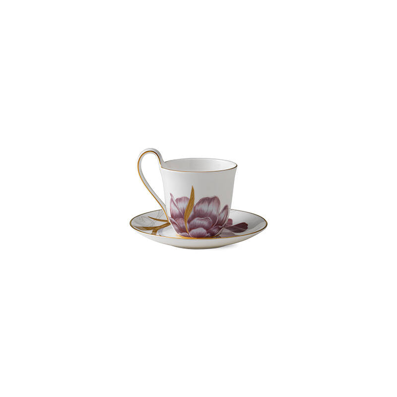 Flora Cup & Saucer 9 oz Iris