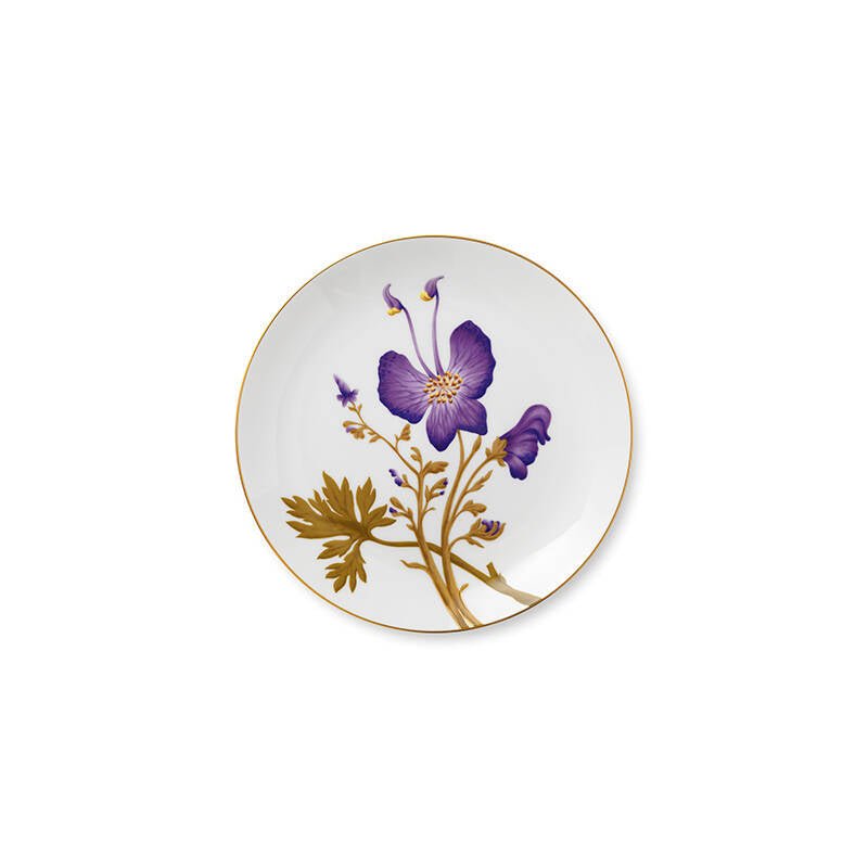 Flora Plate Pansy 10.75"