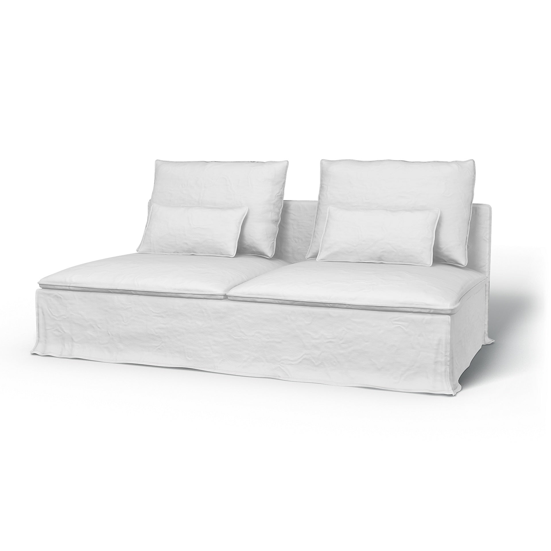 Sofa Slipcover, Simply Linen, Absolute White