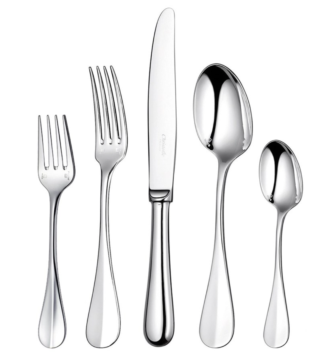 Christofle Fidelio Silverplate 5-pc Placesetting by Christofle