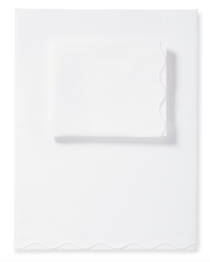 Wave Percale Sheet Set