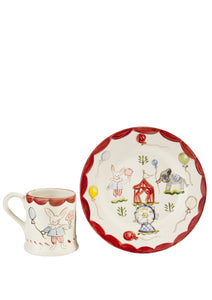 Children's Cup and Plate Set