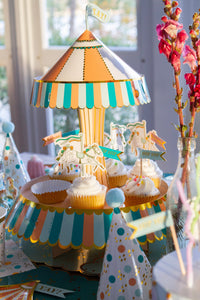 Fun Fair Carousel Cupcake Stand