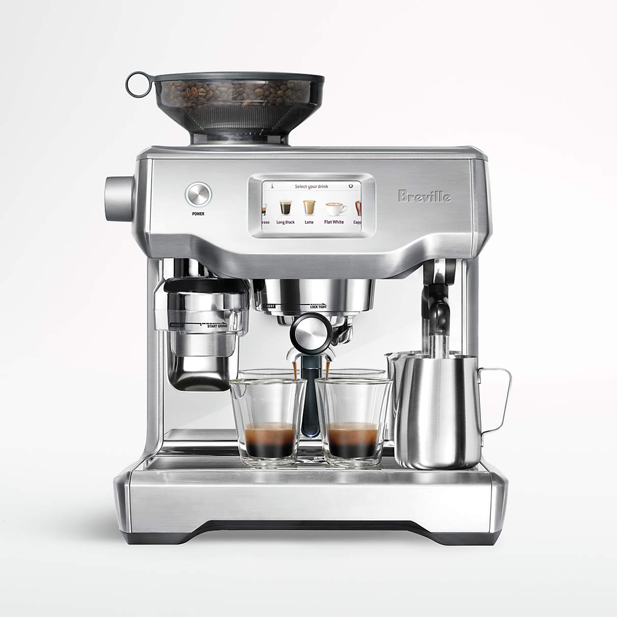 Breville ® Oracle ® Touch Brushed Stainless Steel Espresso Machine