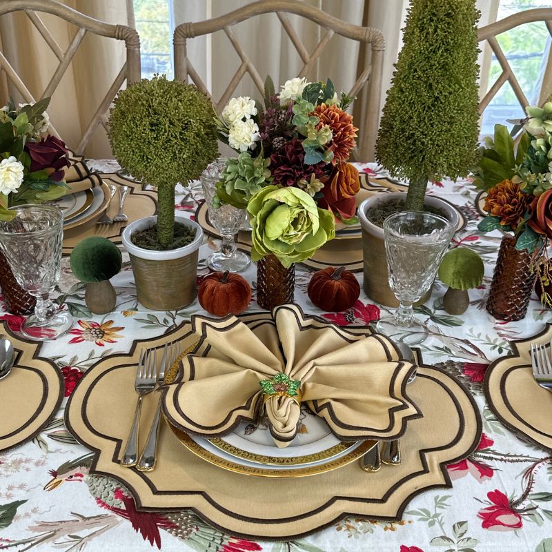 Set a Festive Autumn Table with Leaf Placemats - Quilting Digest