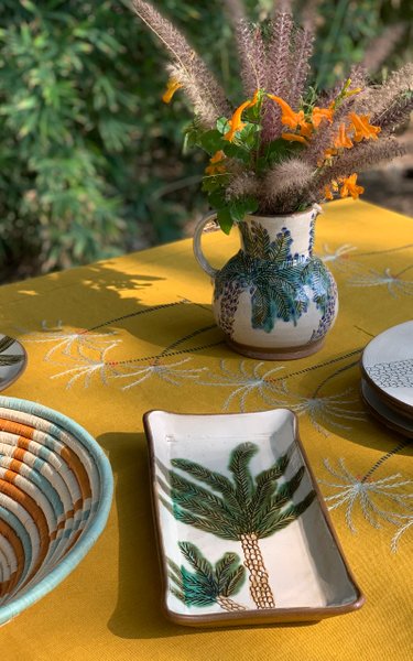 Date Palm Serving Dish