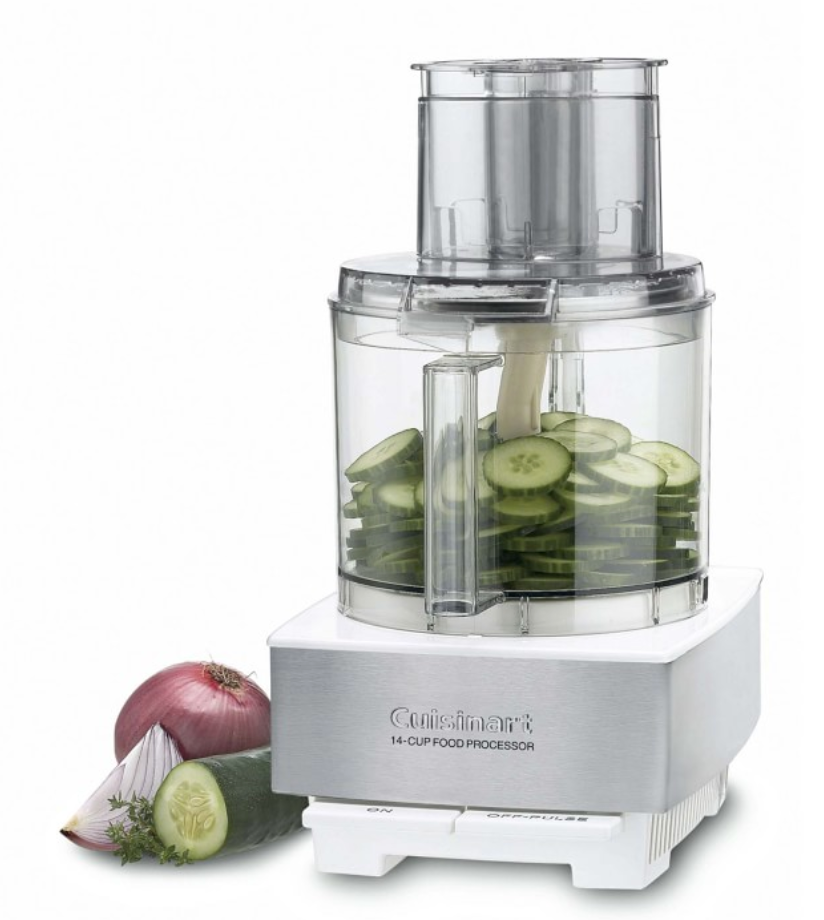 Cuisinart Custom 14-Cup Food Processor White Stainless